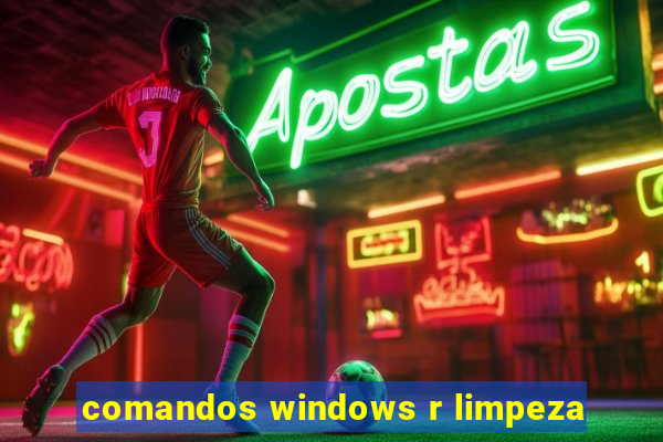 comandos windows r limpeza